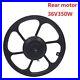 16 inch 36V 48V 350W Brushless Wheelless Motor For Electric Bicycle Tricycle