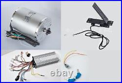 2000W 60V BLDC Brushless electric motor BOMA+Controller+Pedal Throttle+Switch