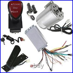 48V 1800W Brushless Electric Motor Controller Kit Go kart Bicycle Scooter E Bike