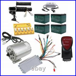 48V 1800W Brushless Electric Motor kit High Speed ATV Scooter E-Bike Golf Cart