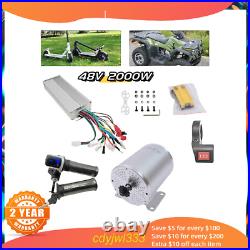 48V 2000W Brushless Electric Motor Controller BLDC 5500 RPM for Go-Karts ATV