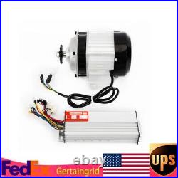 48V DC Brushless Electric Motor Kit For Scooter E-bike Go Kart ATV withController