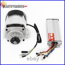 48V DC Brushless Electric Motor Kit For Scooter E-bike Go Kart ATV withController