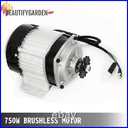 48V DC Brushless Electric Motor Kit For Scooter E-bike Go Kart ATV withController