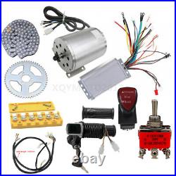 48v 1800W Brushless Motor kit Controller for Electric Go Kart ebike Scooter ATV