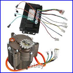 72V 1000W Brushless DC Motor & Controller Electric Go Kart Golf Cart ATV Buggy