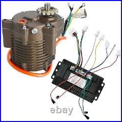 72V 1000W Brushless DC Motor & Controller Electric Go Kart Golf Cart ATV Buggy