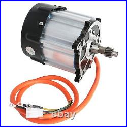 72V 1500W Brushless Differential Motor 4800RPM For Electric Go Kart Scooter Quad
