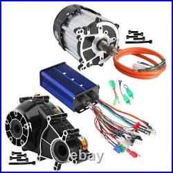 72V 1500W Electric Brushless Motor Differential Controller GoKart ATV Quad Buggy