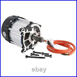 72V 1500W High Speed Brushless Differential Motor fo Electric Bike Quad ATV Cart
