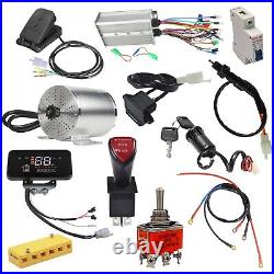 72V 3000W Brushless Electric Motor Kit Controller Pedal Display Scooter Razor