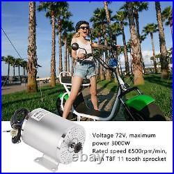 72V 3000W Electric Scooter DC Brushless Motor Controller ebike Conversion Kit