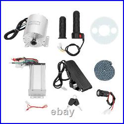 72V BLDC Motor Kit And Brushless Controller For Electric Scooter Go Kart 3000W