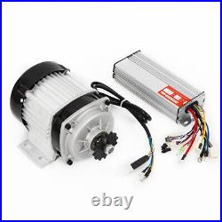 750W 48V DC Brushless/Brush Electric Motor Kit for Scooter/Go Kart/Reduction ATV