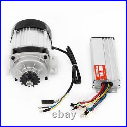 750W 48V DC Brushless/Brush Electric Motor Kit for Scooter/Go Kart/Reduction ATV