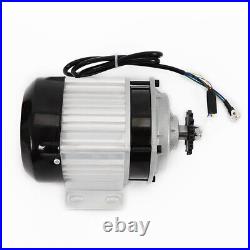 750W 48V DC Brushless/Brush Electric Motor Kit for Scooter/Go Kart/Reduction ATV