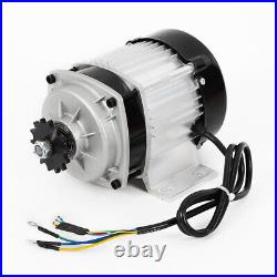 750W 48V DC Brushless/Brush Electric Motor Kit for Scooter/Go Kart/Reduction ATV