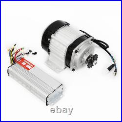 750W 48V DC Brushless/Brush Electric Motor Kit for Scooter/Go Kart/Reduction ATV