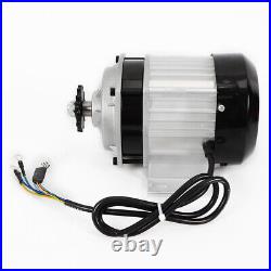 750W 48V DC Brushless/Brush Electric Motor Kit for Scooter/Go Kart/Reduction ATV