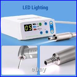 AZDENT Dental Brushless LED Electric Micro Motor 4 Holes Fit E-type Handpiece