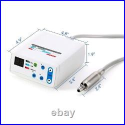 AZDENT Dental Brushless LED Electric Micro Motor 4 Holes Fit E-type Handpiece