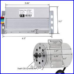 Brushless 48V 1800W Electric Motor Kit Controller Pedal Quad Go Kart E Bike ATV