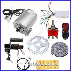 Brushless 48v 1800w Electric Motor Controller ATV Golf Cart Go Kart Drift Trike