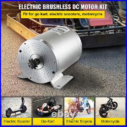 Brushless Electric Motor Controller 48V 2000W BLDC 4300 RPM for Go-Karts