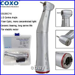 COXO Electric Motor Dental 11 15 Contra Angle Handpiece LED Brushless NSK KAVO
