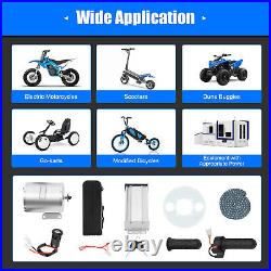 DC 48-72V 3000W Motor Kit with Brushless Controller for Electric Scooter E-Bike