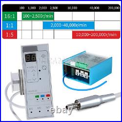 Dental Electric Motor Brushless LED Built in 11 15 Fiber Optic Handpiece New