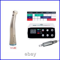 Dental NSK Style Brushless LED Electric Micro Motor/11 Fiber Optic Handpiece ns