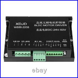ER16 500W High Speed Air Cooling Brushless Spindle Motor Driver Clamp