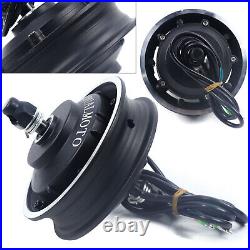 Electric Motor Hub Brushless Motor 1000W 52V for 10 inch Electric Scooter