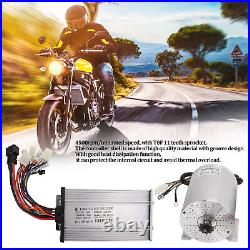 High Speed 48V DC 2000W Brushless Electric Motor And Controller Set With Thr MNJ