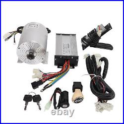 High Speed 48V DC 2000W Brushless Electric Motor And Controller Set With Thr MNJ