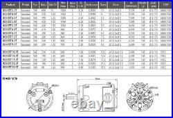 Hobbywing 10BL120 120A ESC 540 V3 Brushless Motor Combo for 1/10 1/12 RC Car