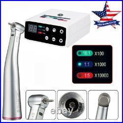 NSK Dental LED Brushless Electric Micro Motor/Fiber Optic Contra Angle Handpiece