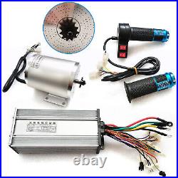 Universa Electric Brushless DC Motor Kit High Speed Motor Controller Go Kart